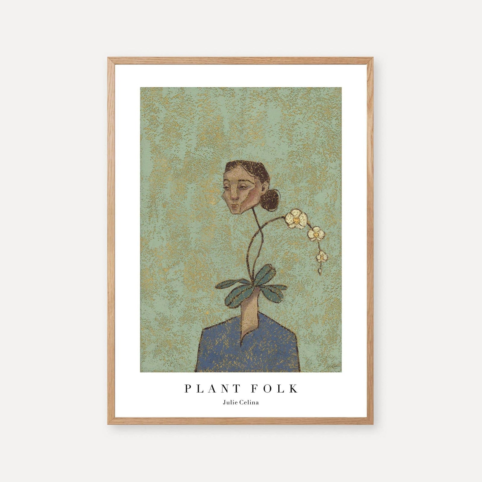Plant Folk - Botanical Art Print-
