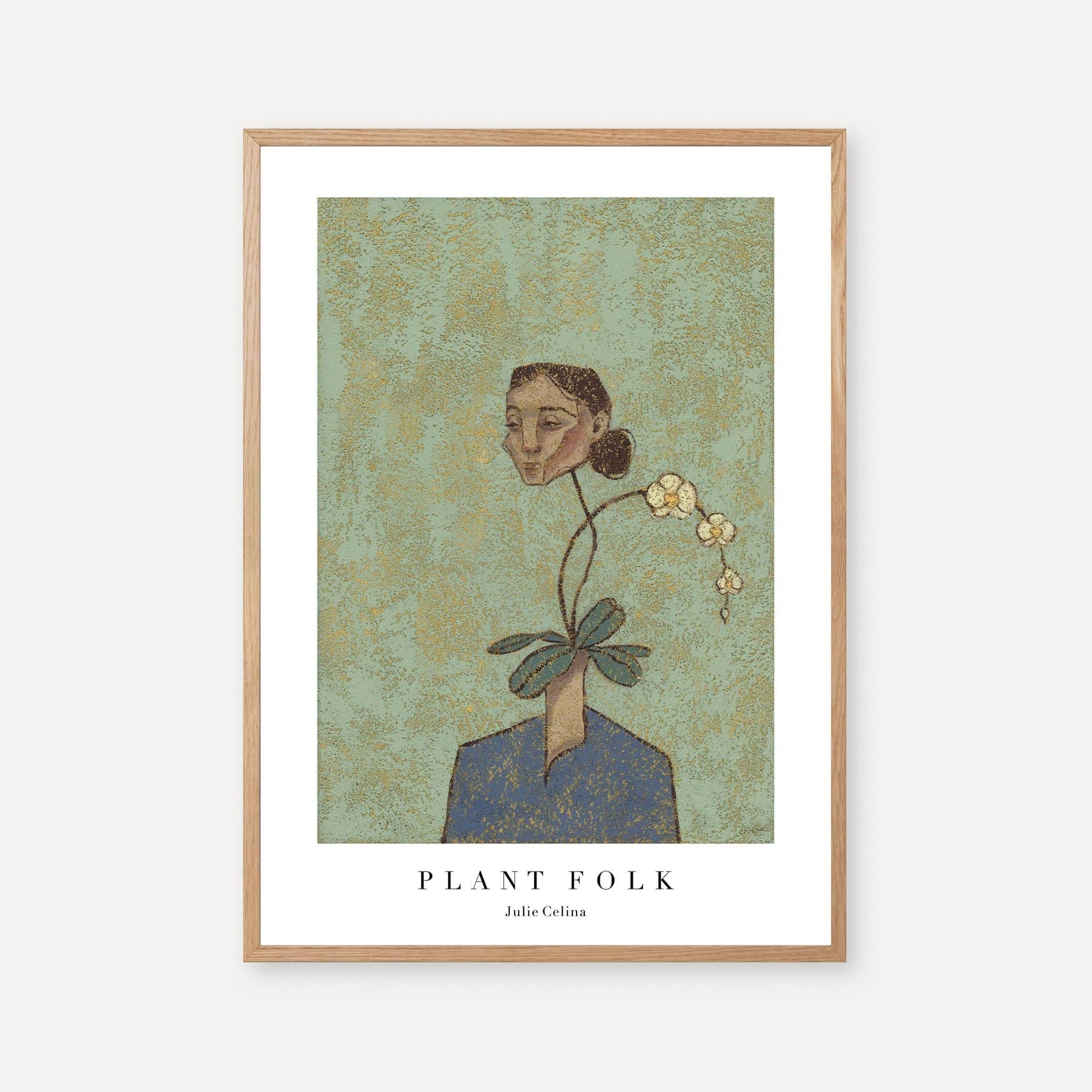 Plant Folk - Botanical Art Print-