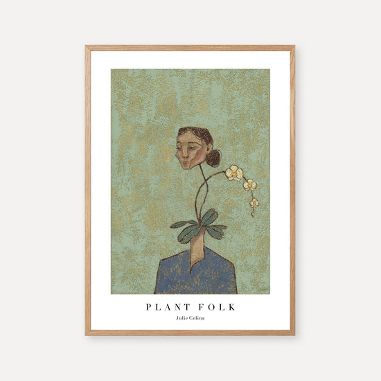 Plant Folk - Botanical Art Print
