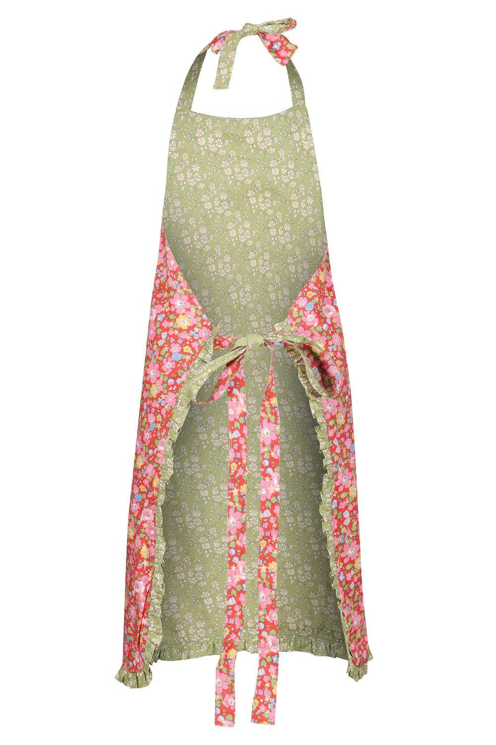 Reversible Ruffle Apron BETSY STAR & CAPEL