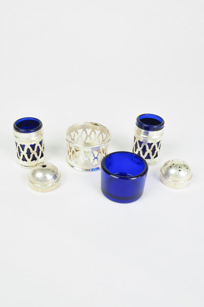 Silver Plated Cruet Set