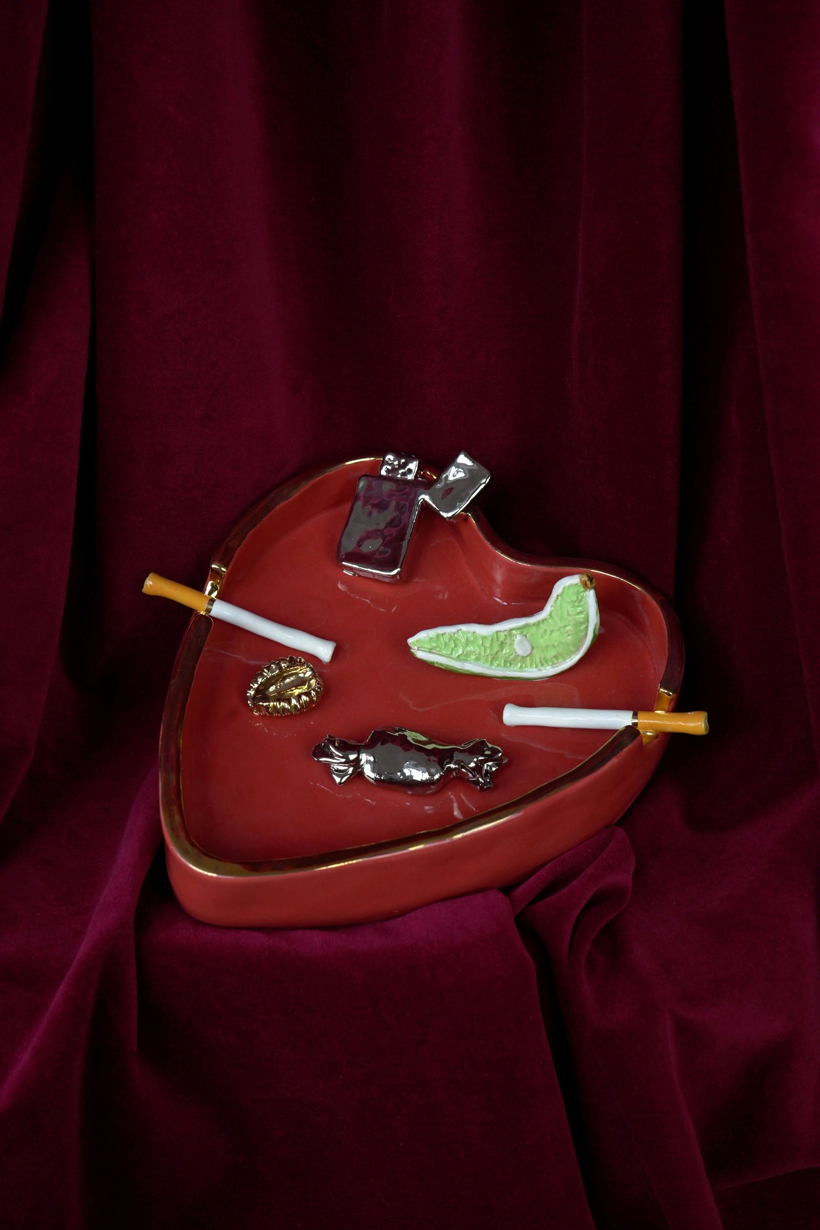 Cross my Heart Ashtray