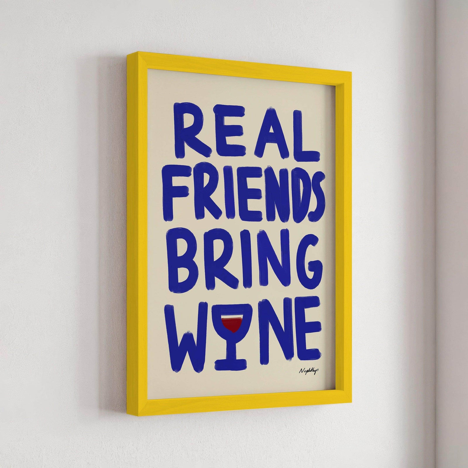 Real Friends Bring Wine