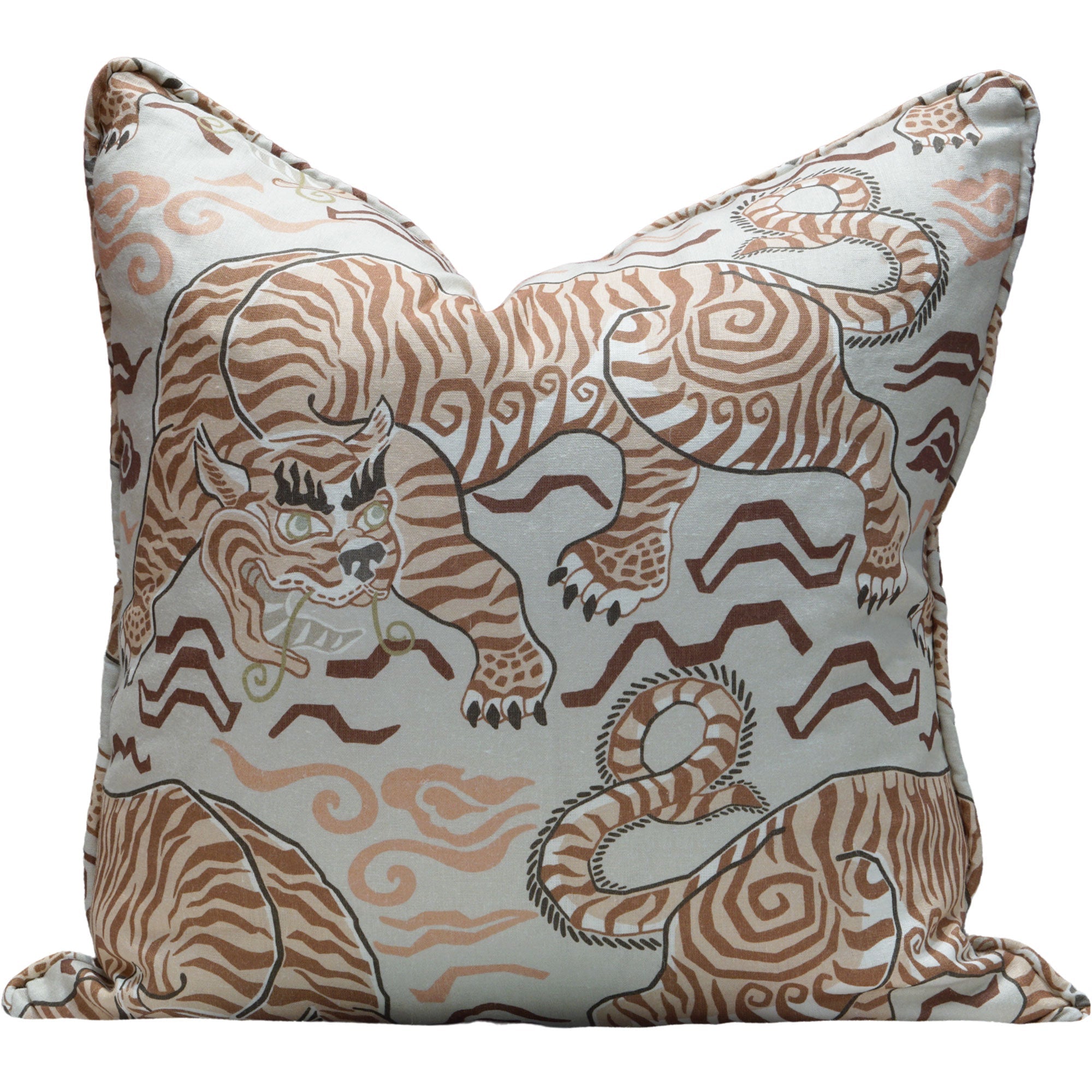 Tigers of Tibet Pillow