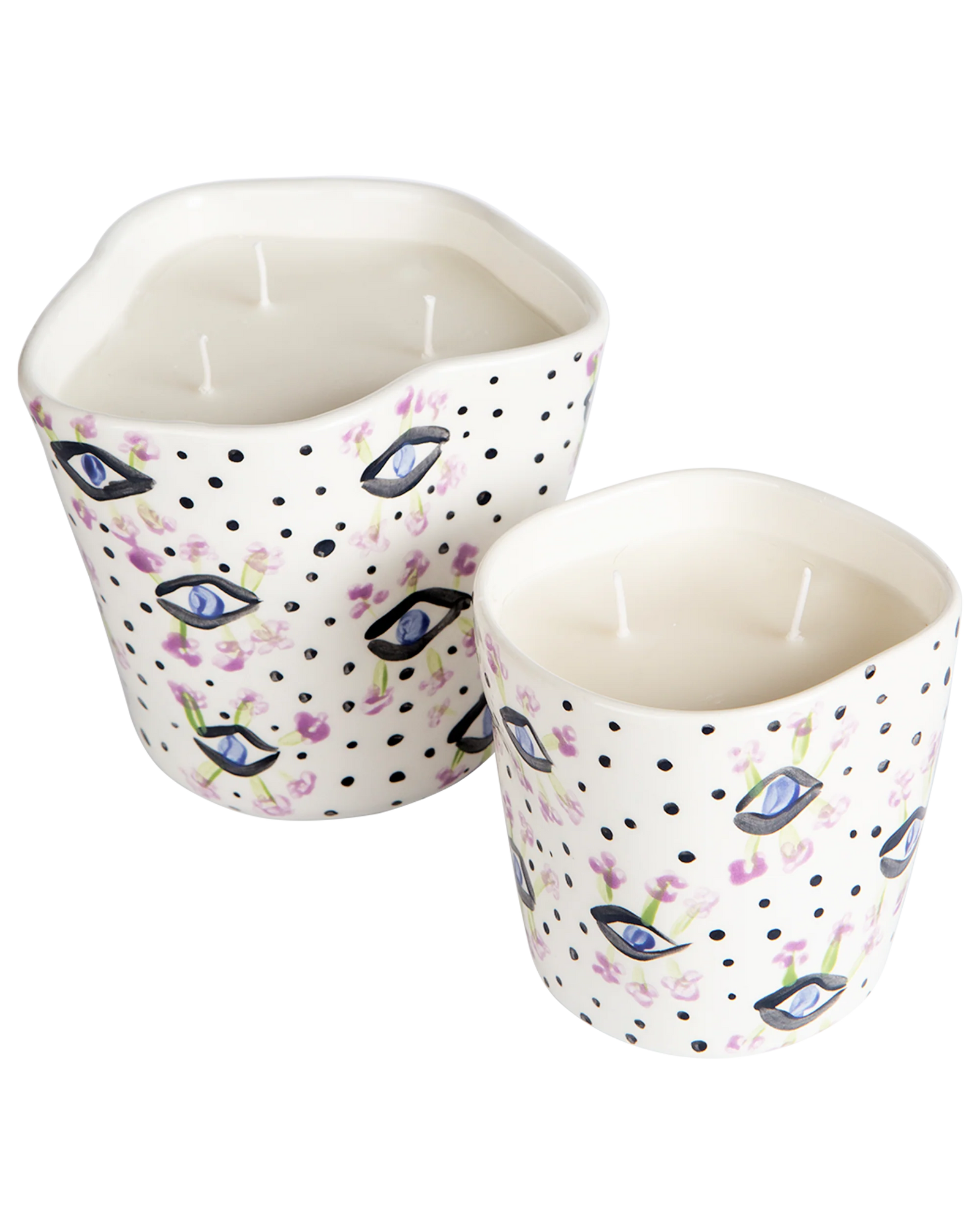 Eyeflower Candle