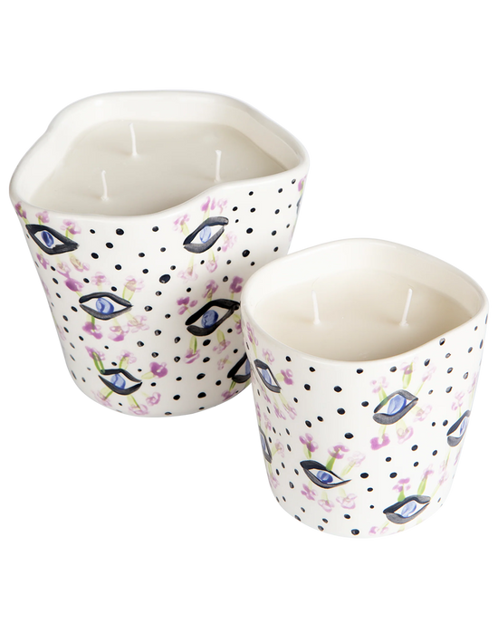 Eyeflower Candle