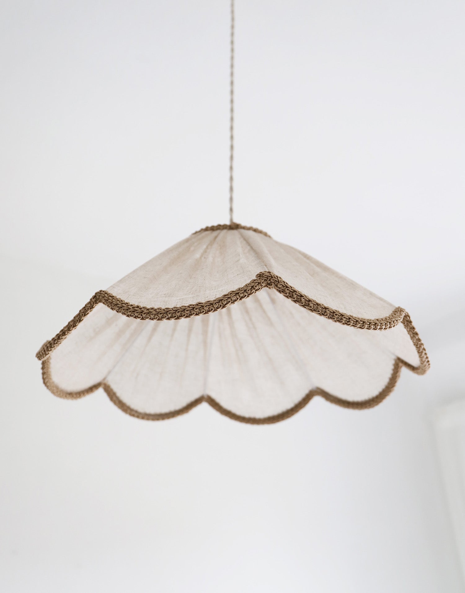 Françoise "Classic Beige" Floral Pendant Light
