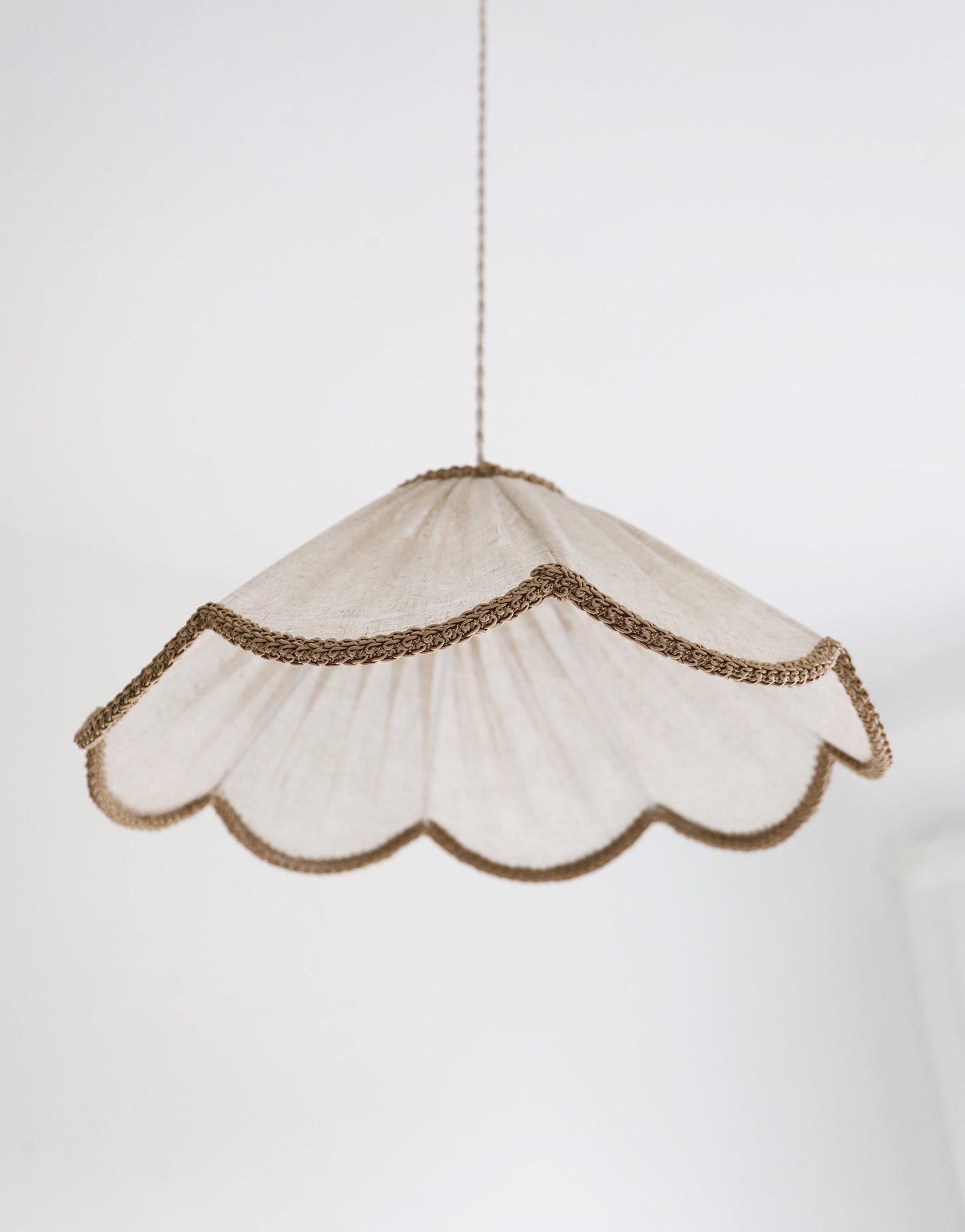 Françoise "Classic Beige" Floral Pendant Light