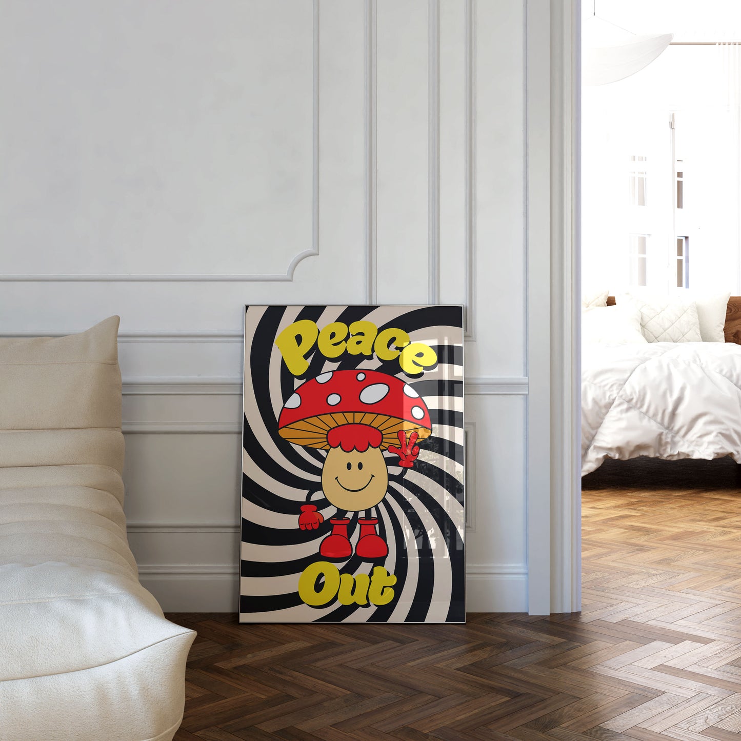 Peace Out Art Print