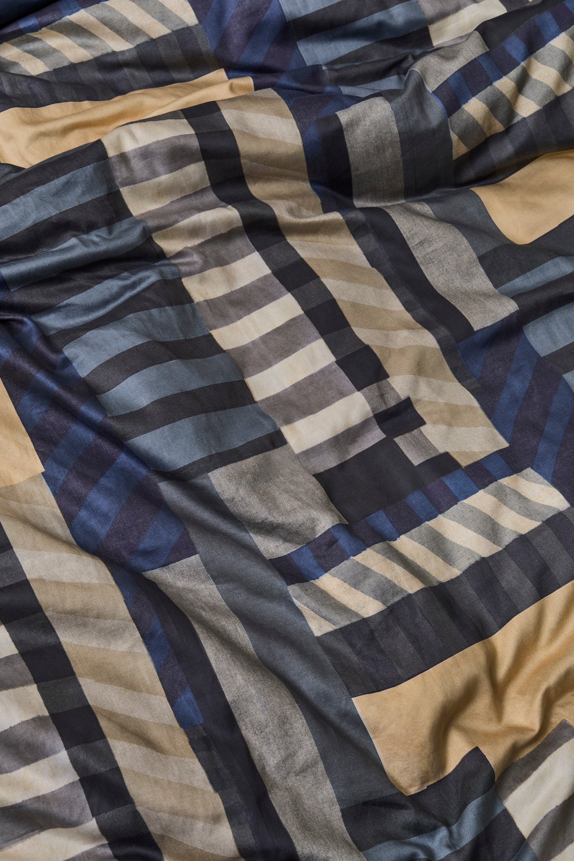 Geo Printed King Duvet Cover