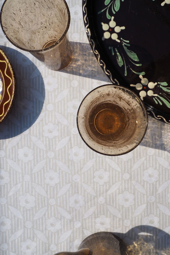 Mattea Off White Tablecloth