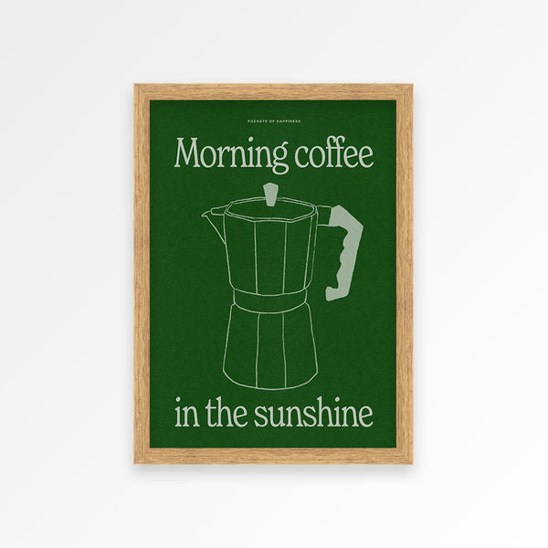 Morning Coffee Print