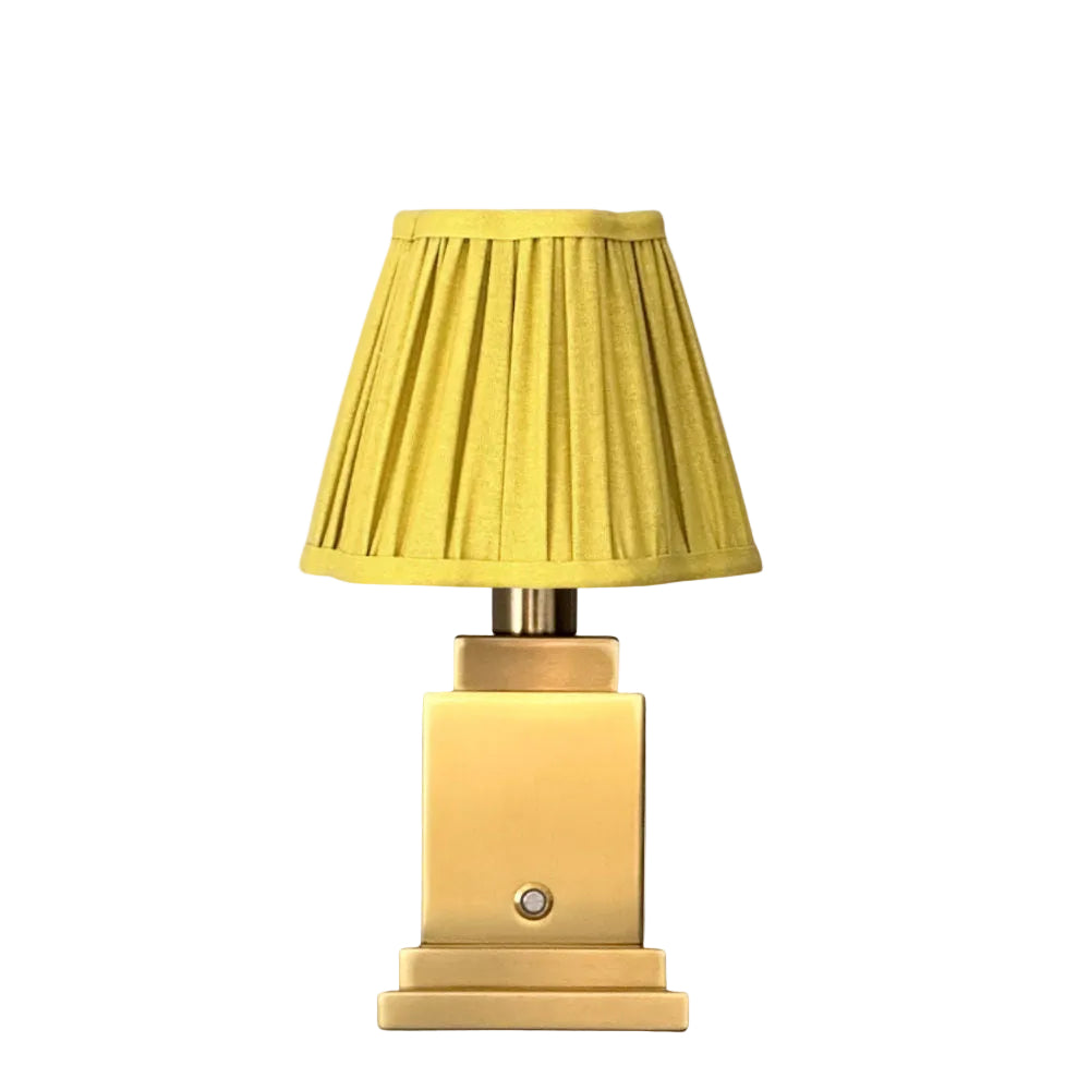 Molly Lamp Yellow Scallop
