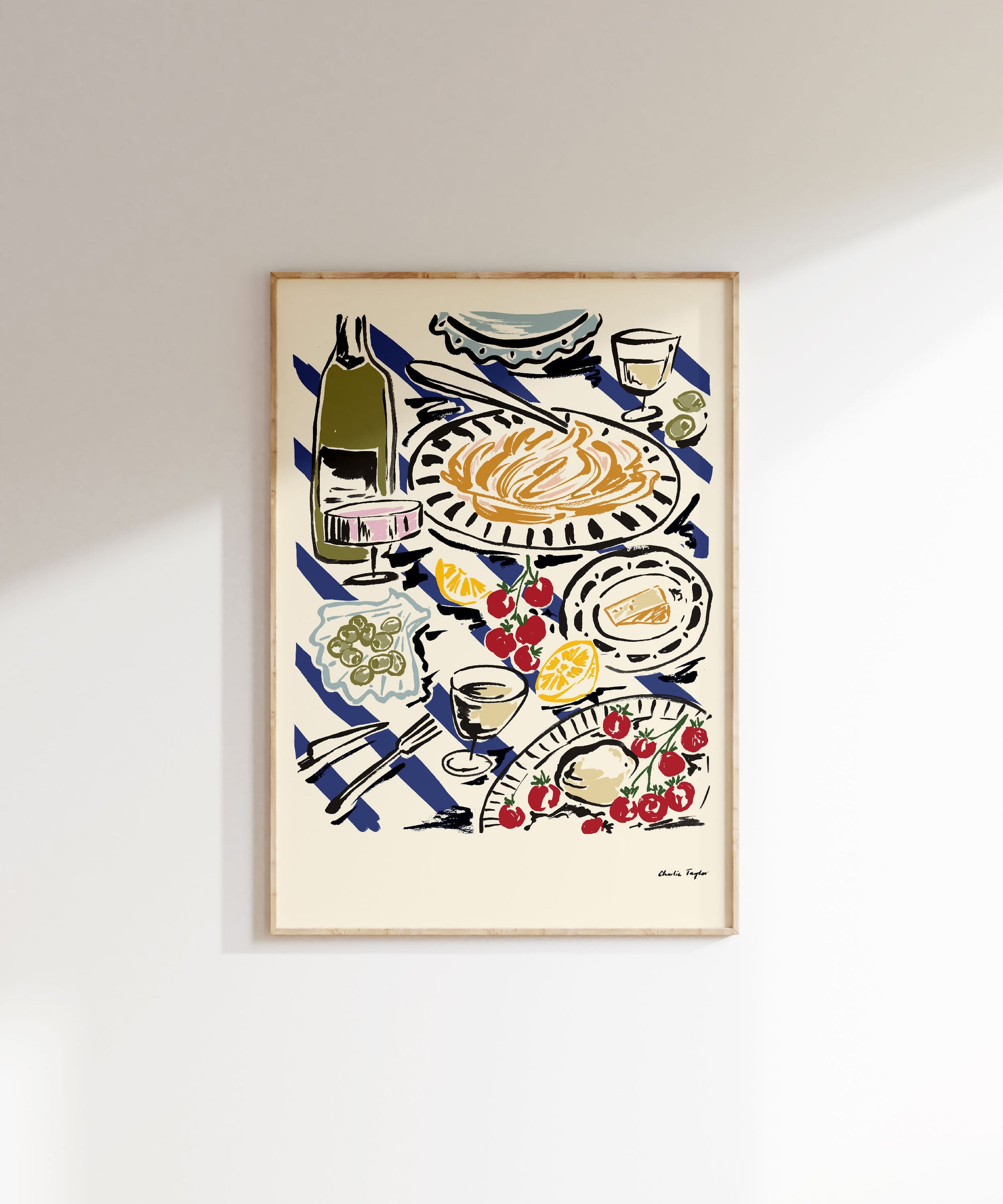 'Pasta Supper' Print