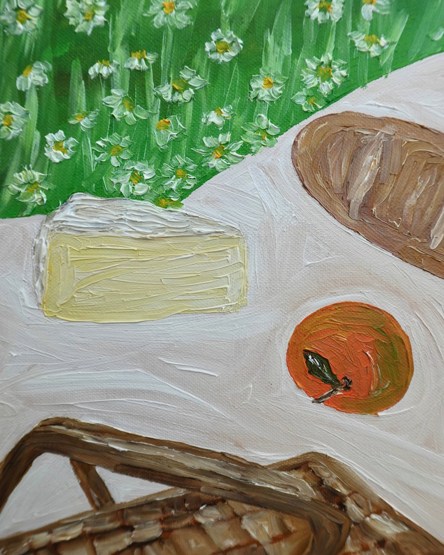 Us and The Birds I Painting