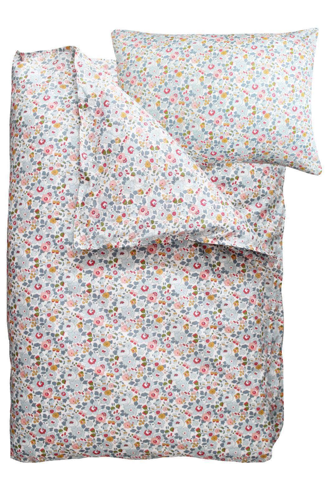 Bedding Made With Liberty Fabric Betsy Grey