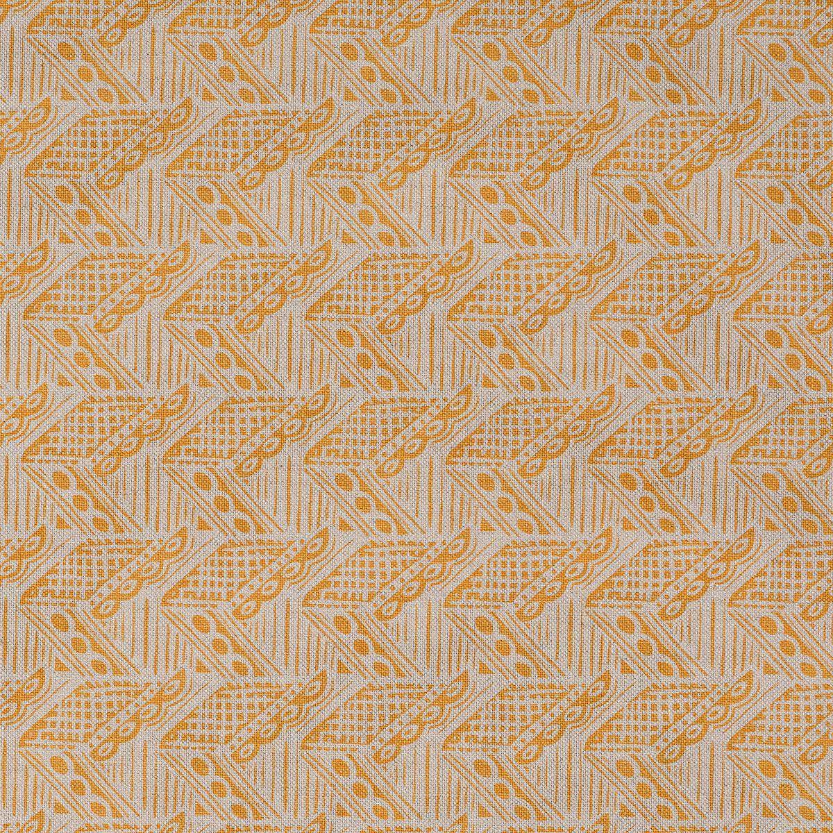 Thatch Small Piped Cushion in Harvest Gold