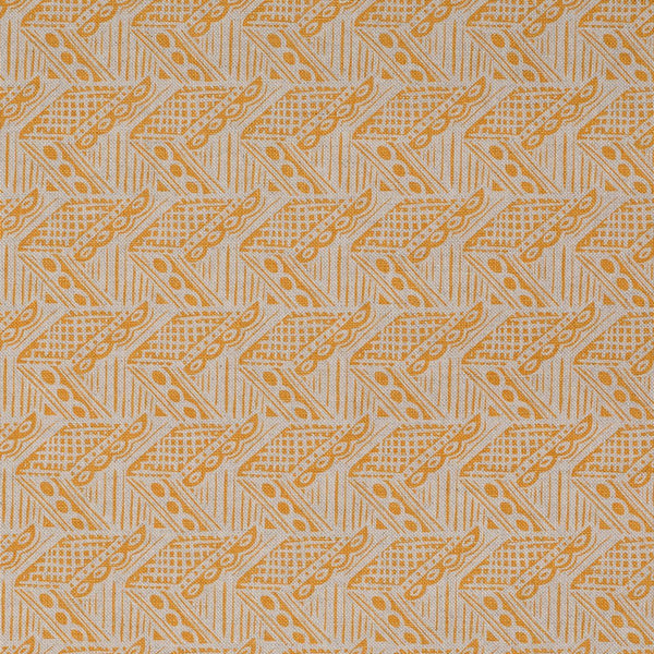 Thatch Small Piped Cushion in Harvest Gold