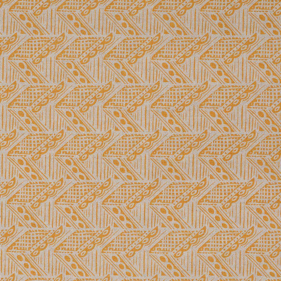 Thatch Small Piped Cushion in Harvest Gold