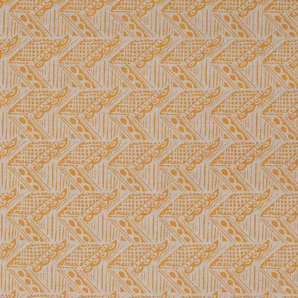 Thatch Small Piped Cushion in Harvest Gold