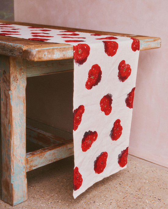 Heirloom Tomato Table Runner