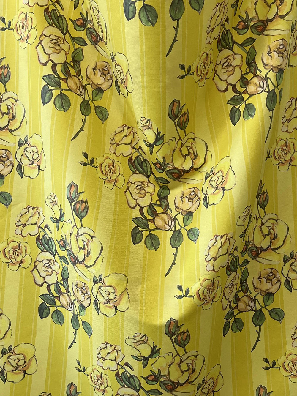 Roses For Charlie Fabric