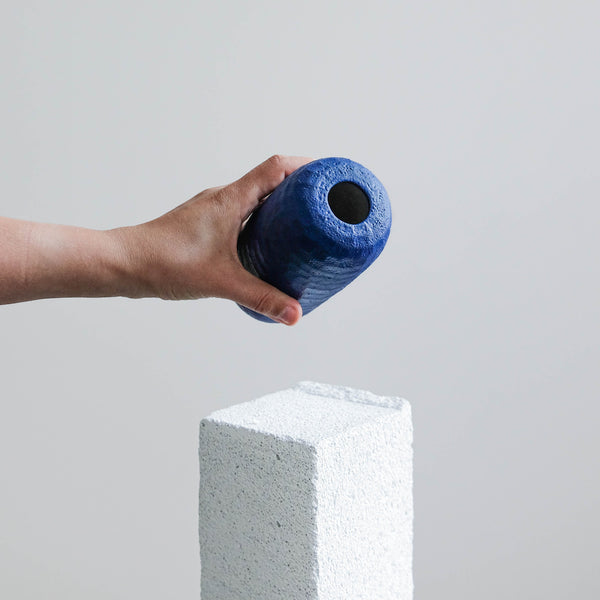 Murray - Ceramic Vase - Dark Blue