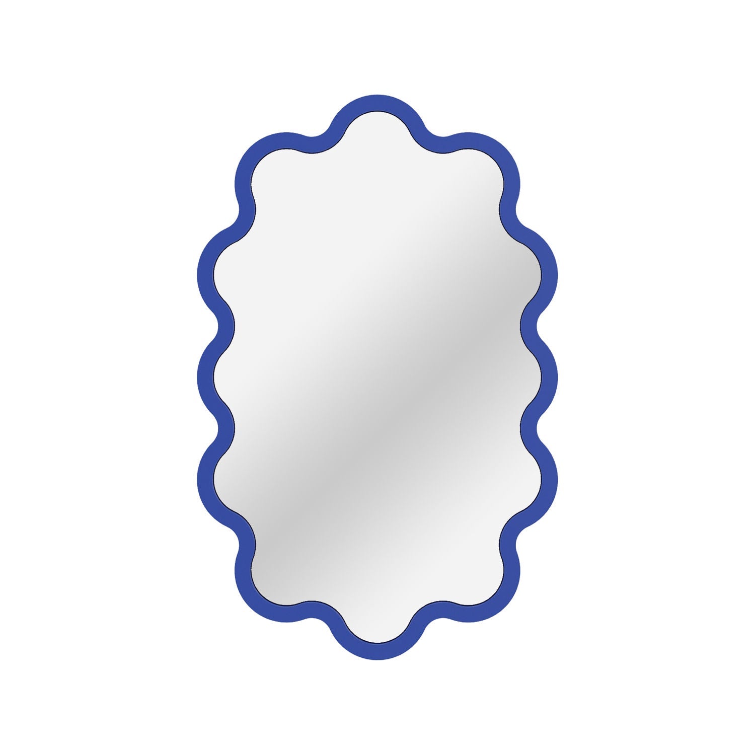 Contemporary Organic Oval Wall Mirror for Modern Interiors – Hvyli Oval