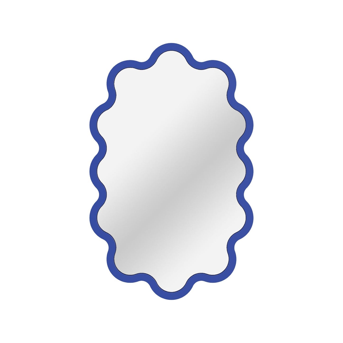 Contemporary Organic Oval Wall Mirror for Modern Interiors – Hvyli Oval