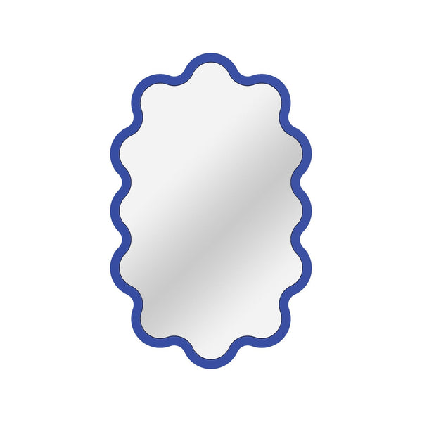 Contemporary Organic Oval Wall Mirror for Modern Interiors – Hvyli Oval