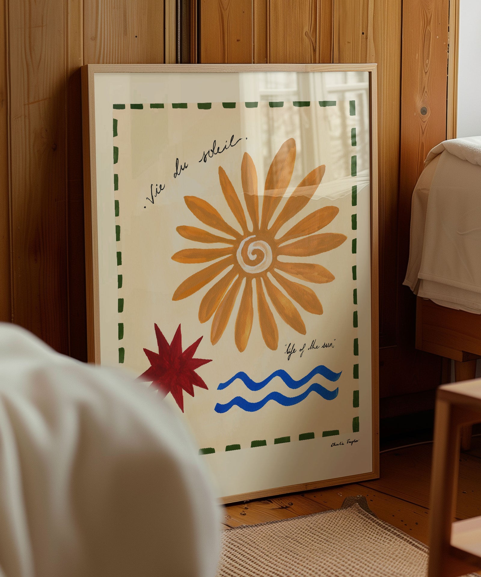 'Vie Du Soleil' Print