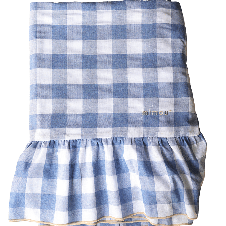 Tablecloth Ruffle Check