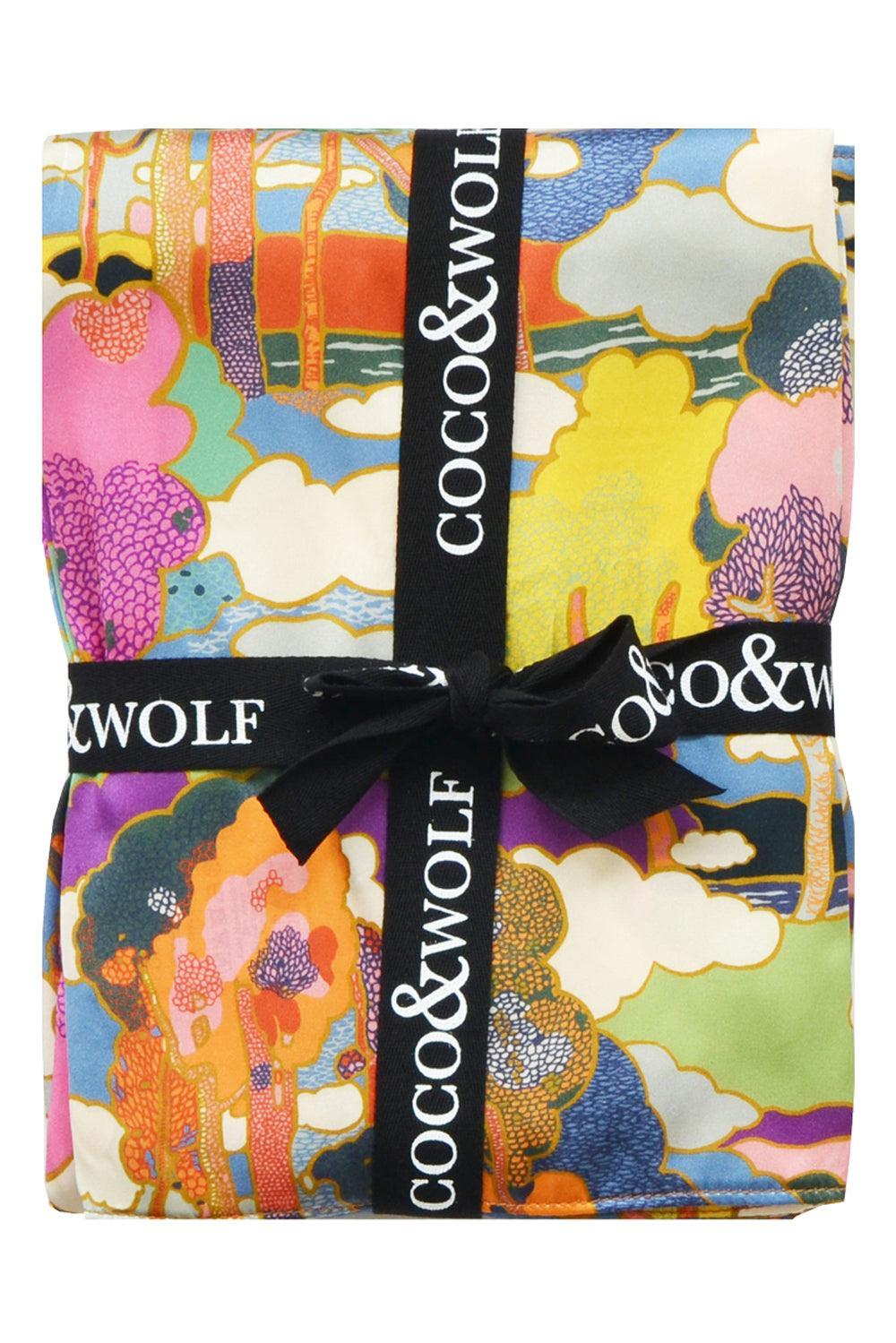 Silk Pillowcase Made With Liberty Fabric Prospect Road