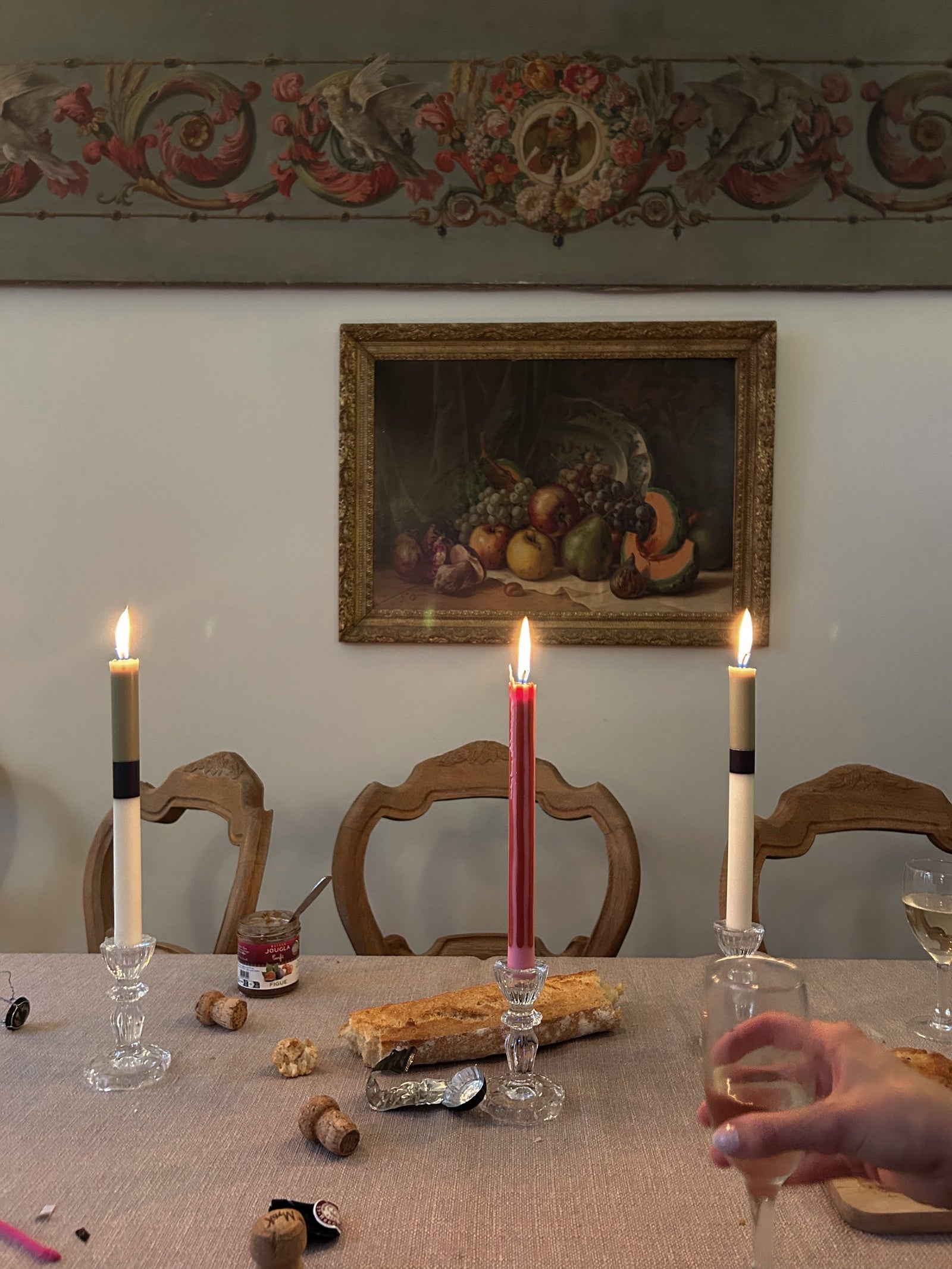 Potting Shed Dinner Candle
