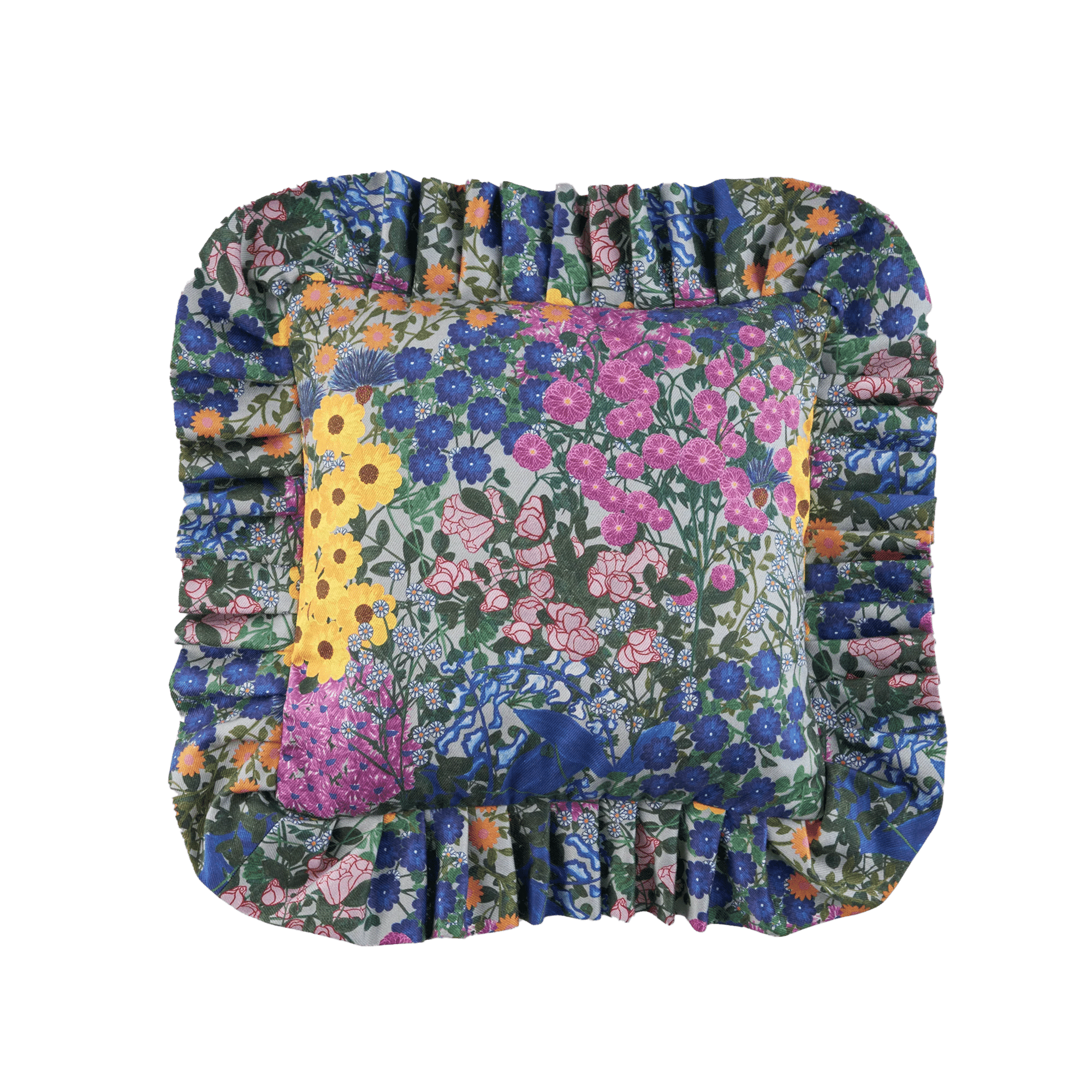 Pré Fleuri Ruffled Cushion Cover