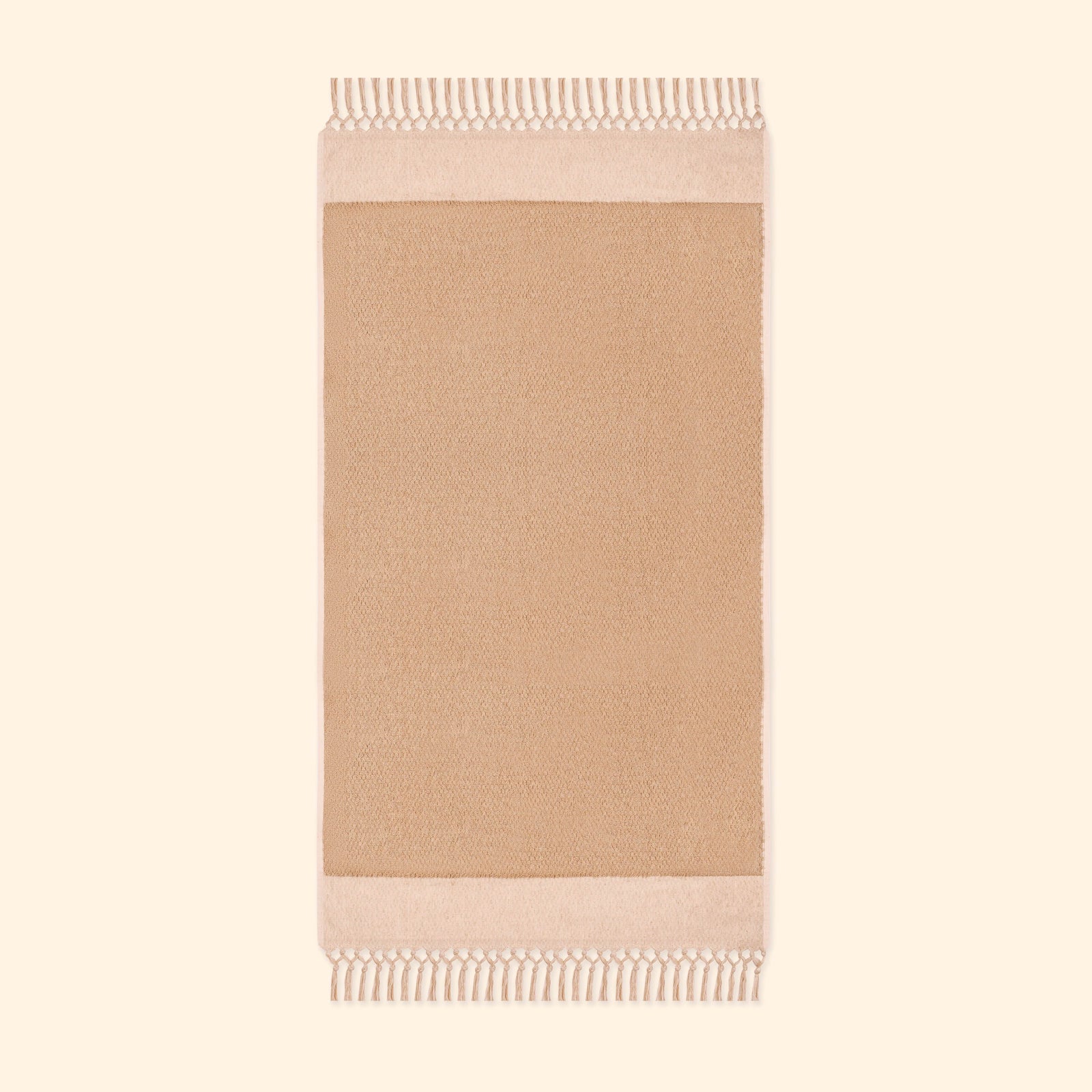 Pure Linen King Bath Towel In Beige