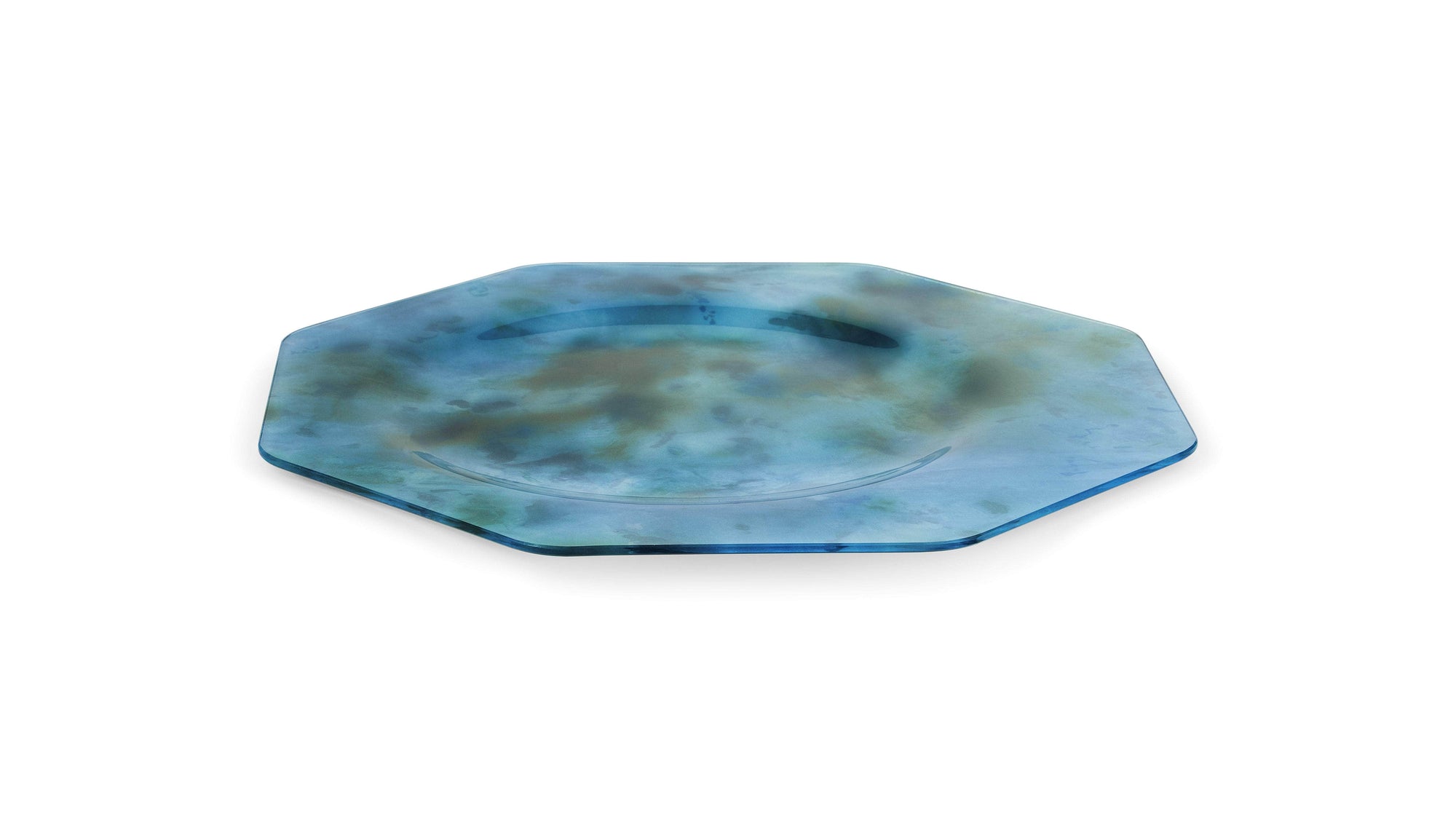 Asymmetrical Octagonal Dafne Dessert Plate