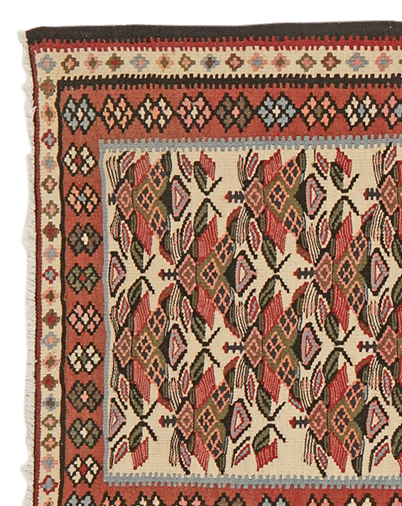 Kelim Senneh Rug