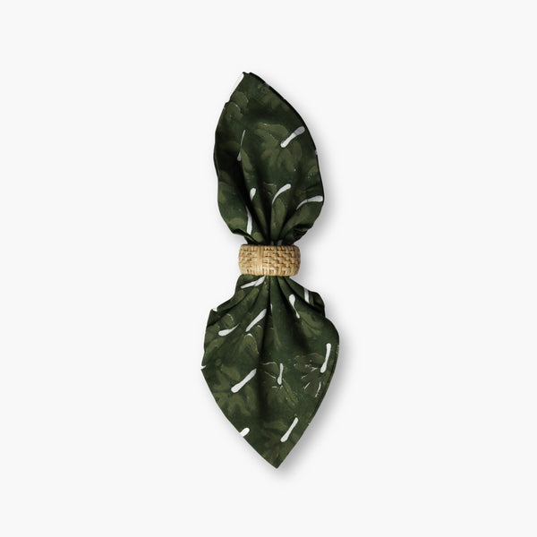 Zeenat Table Napkin - Chive Set of 2