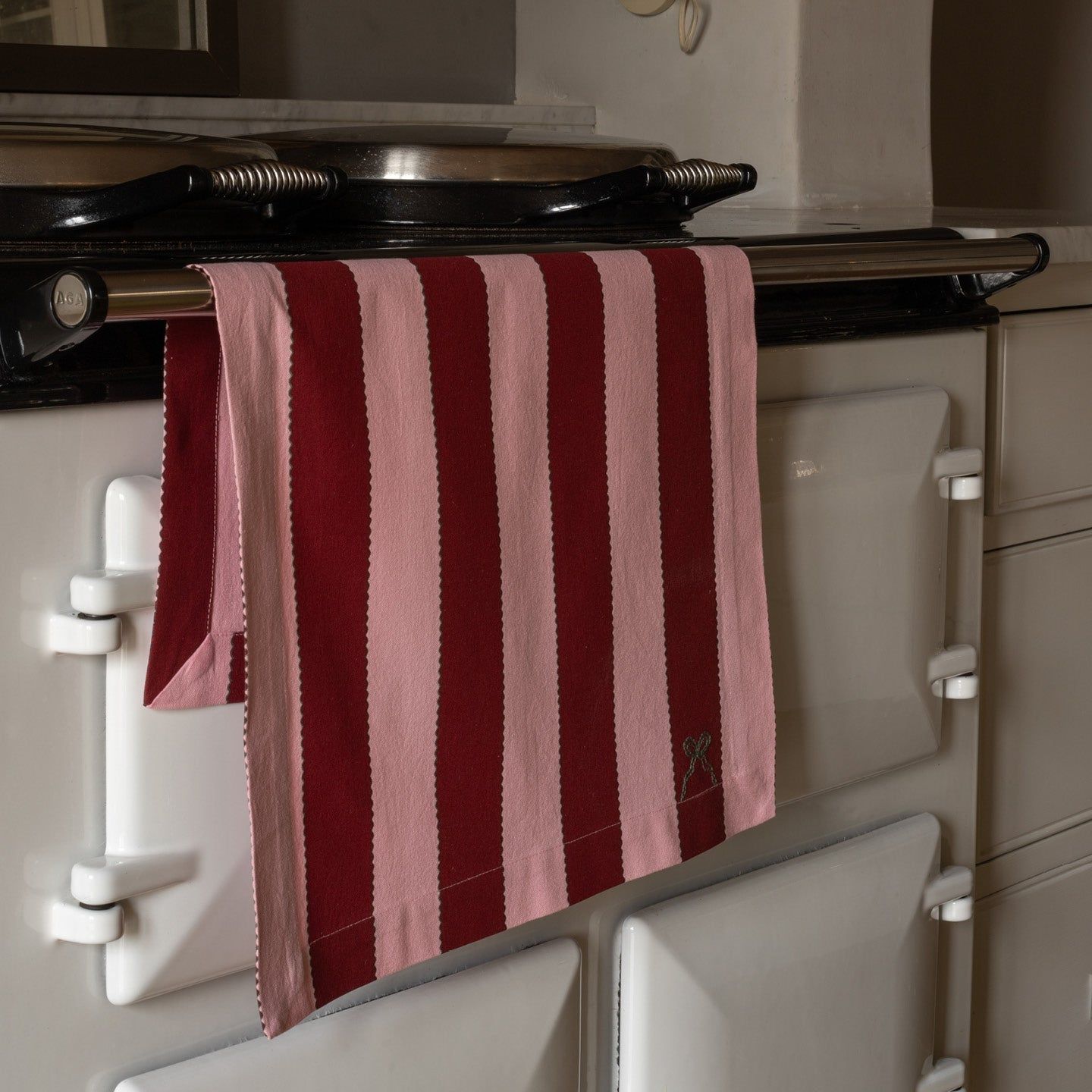 Tea Towels, Set of 2 - Bold Stripe