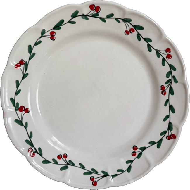 Frutta Cherry Plate 25 cm