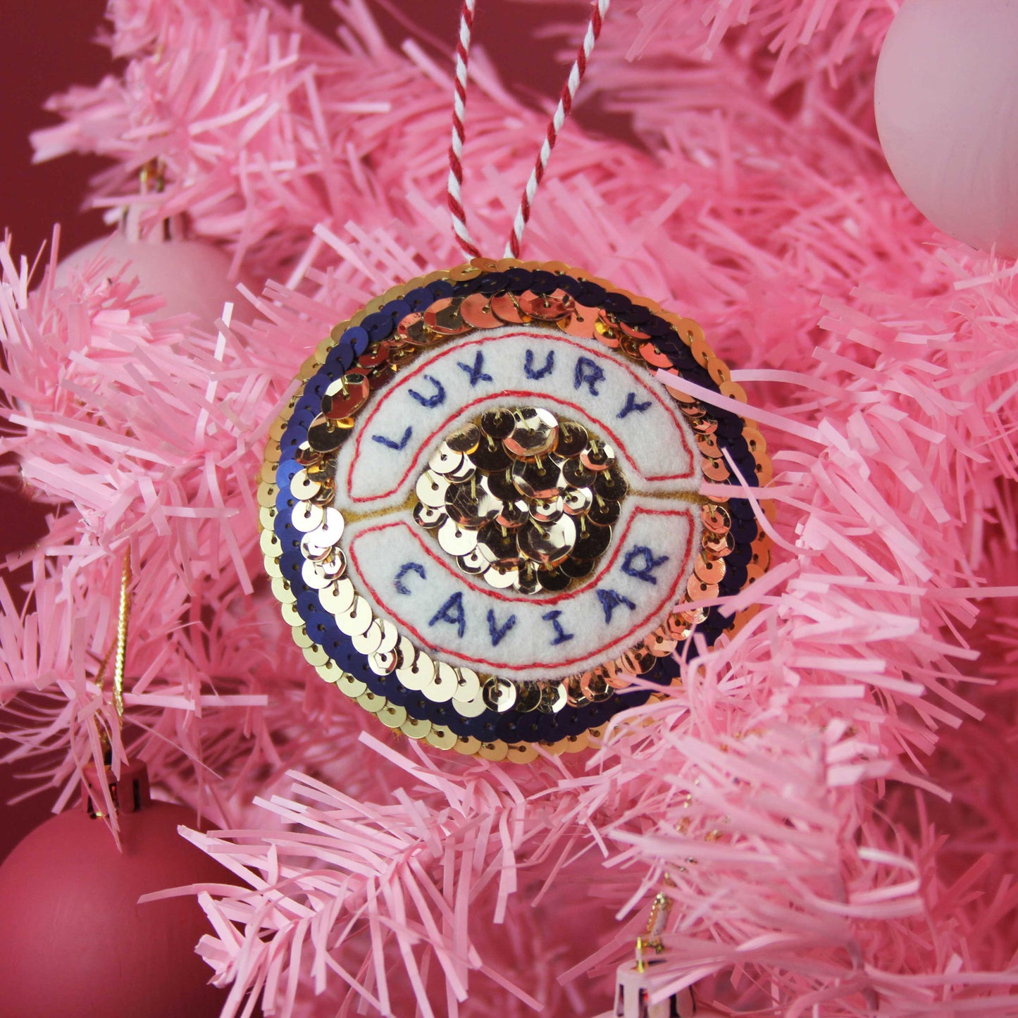 Caviar Sequin Hanging Decoration