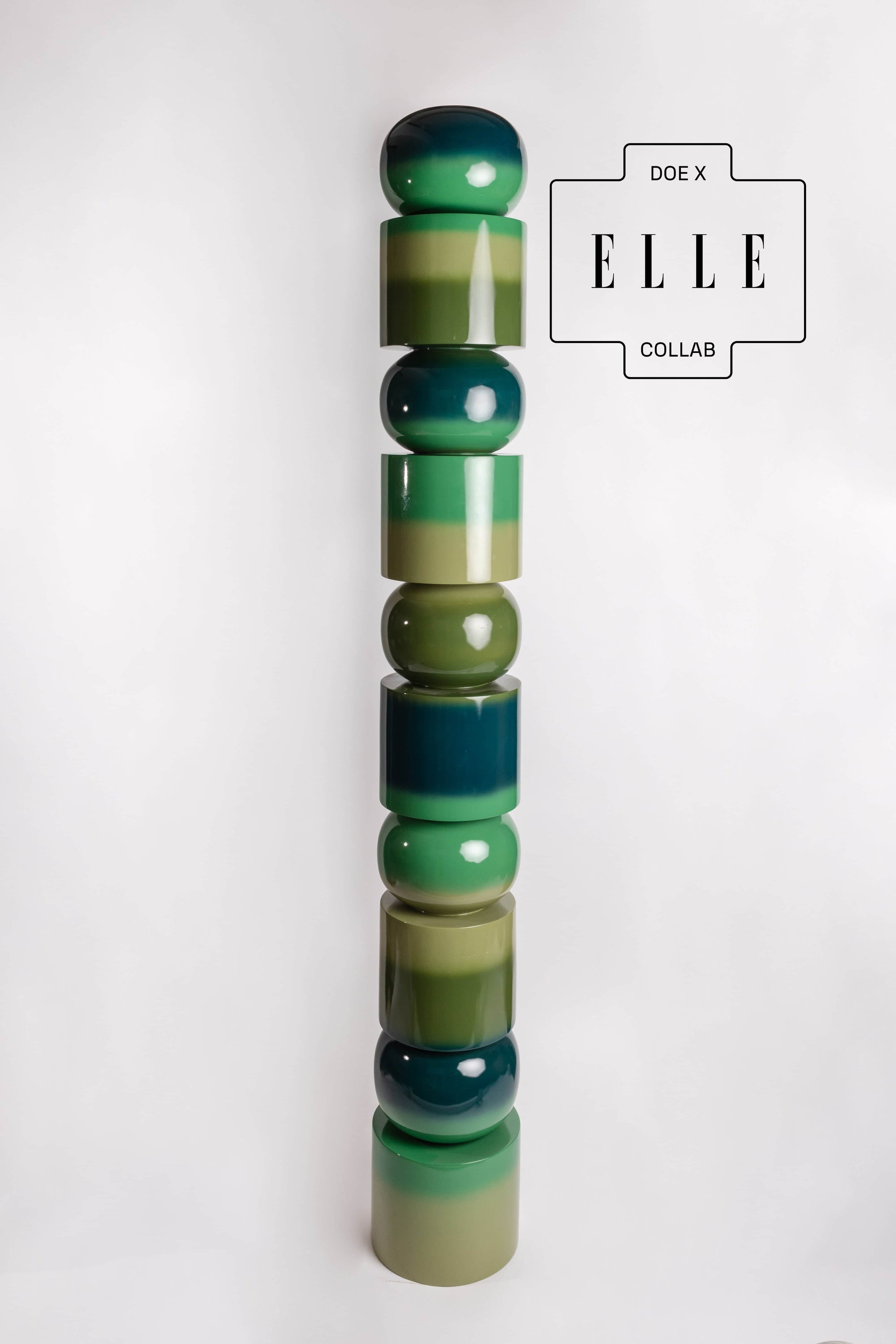 Green Grad Sculpture