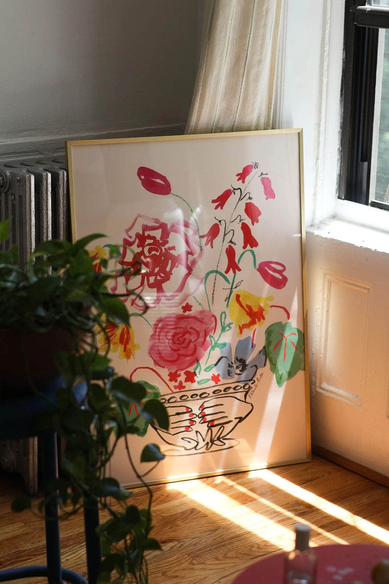 "Blooming Hands" Art Print