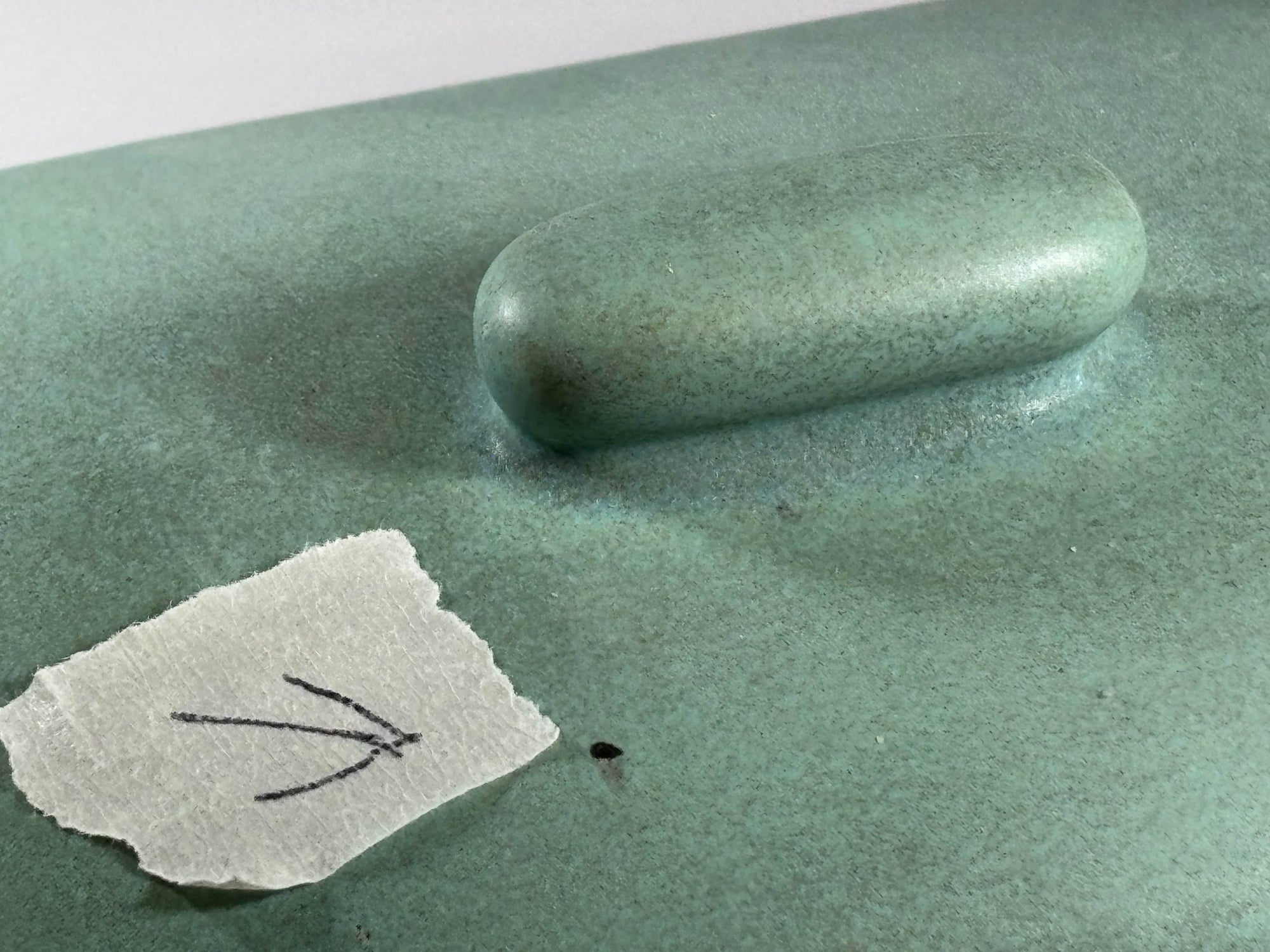 Cornish Copper Butter Dish - Bargain Basement Priced