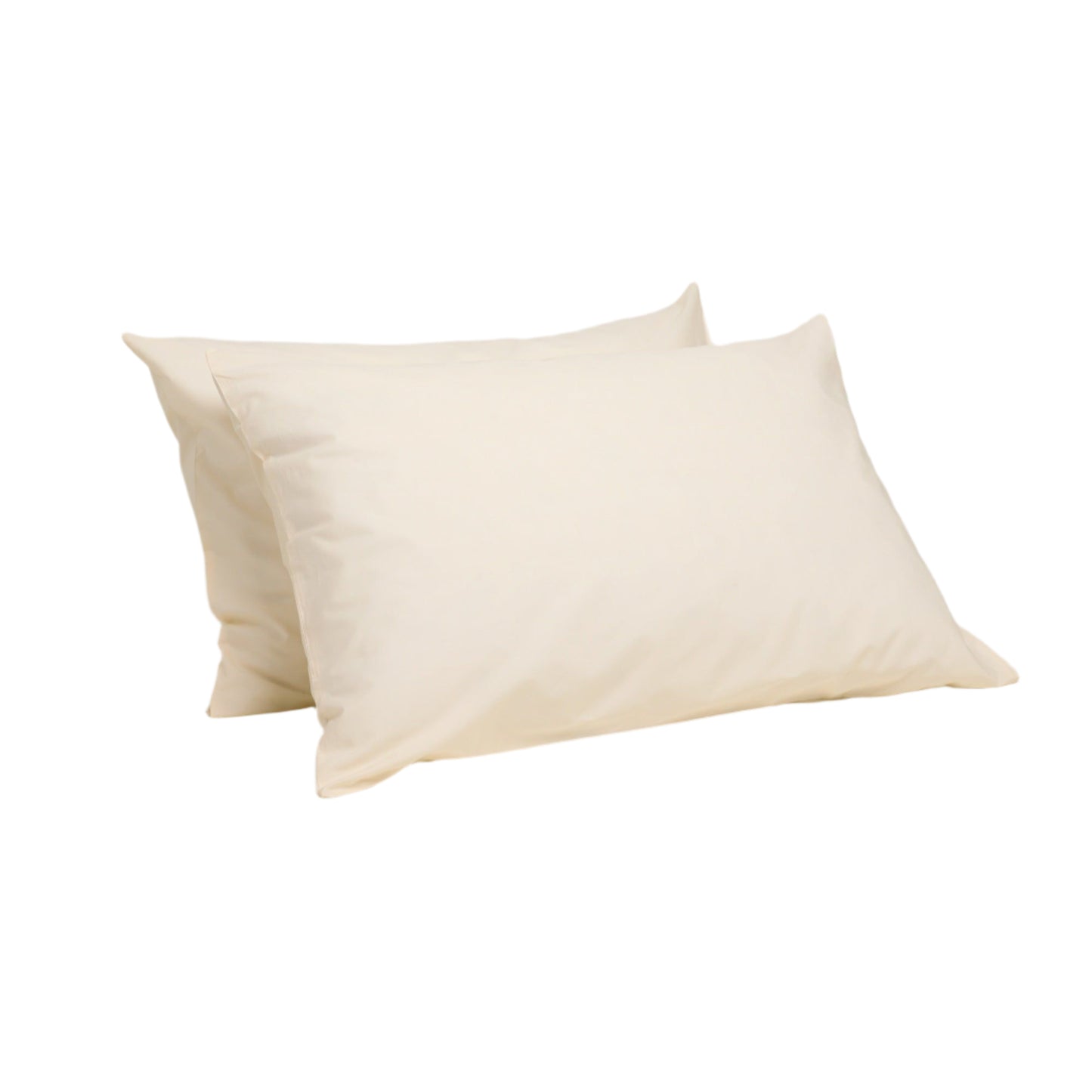 Percale Organic Cotton Pillowcases - Classic Cream