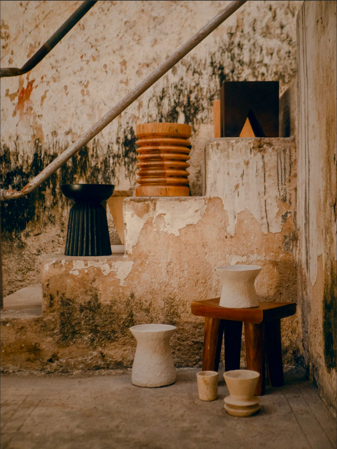 Ecuador Totem Stool