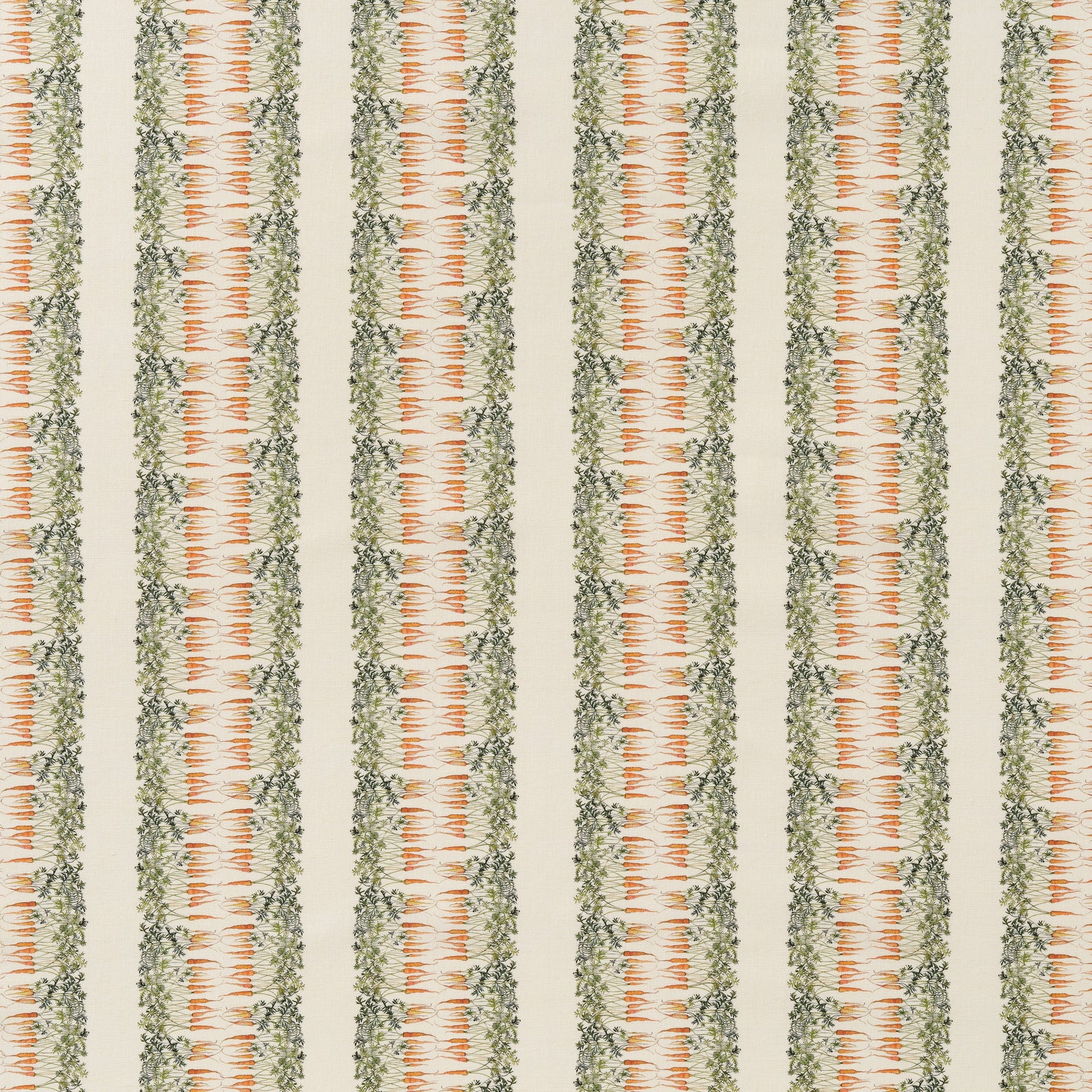 Carrot Stripe Fabric