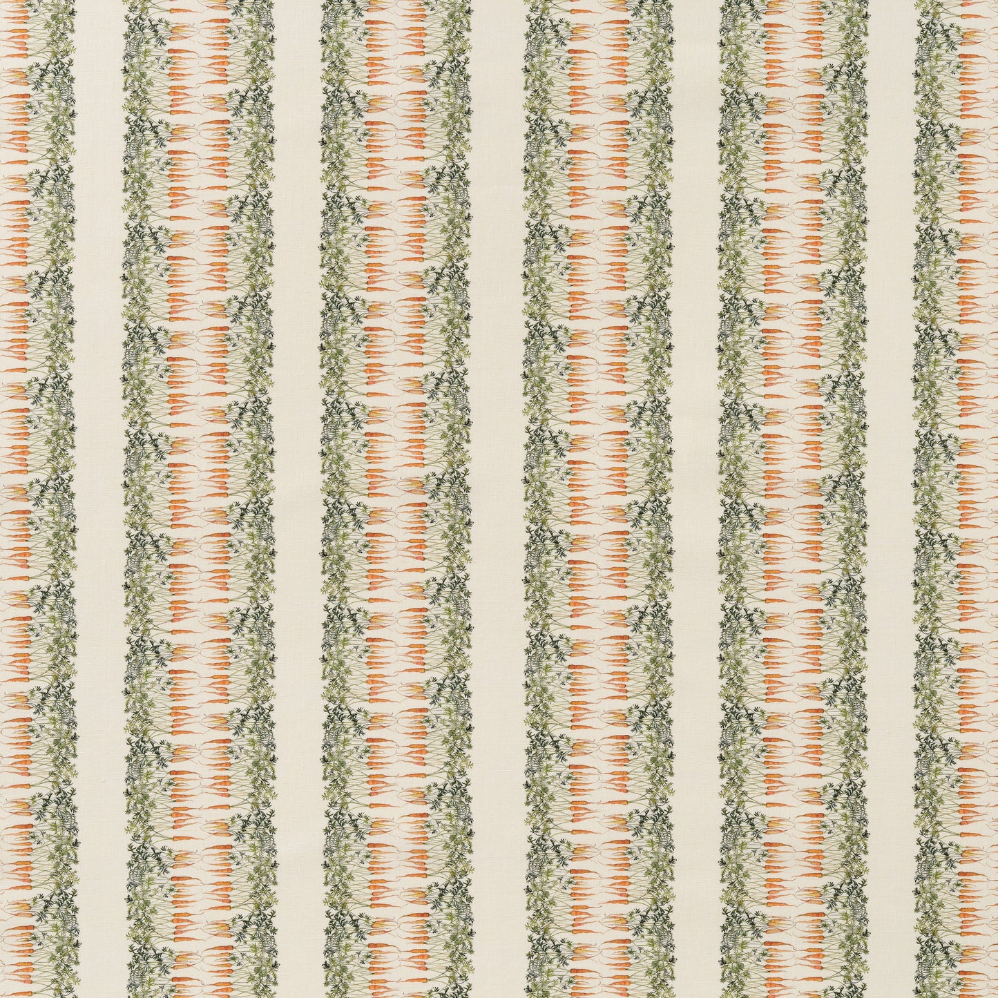 Carrot Stripe Fabric