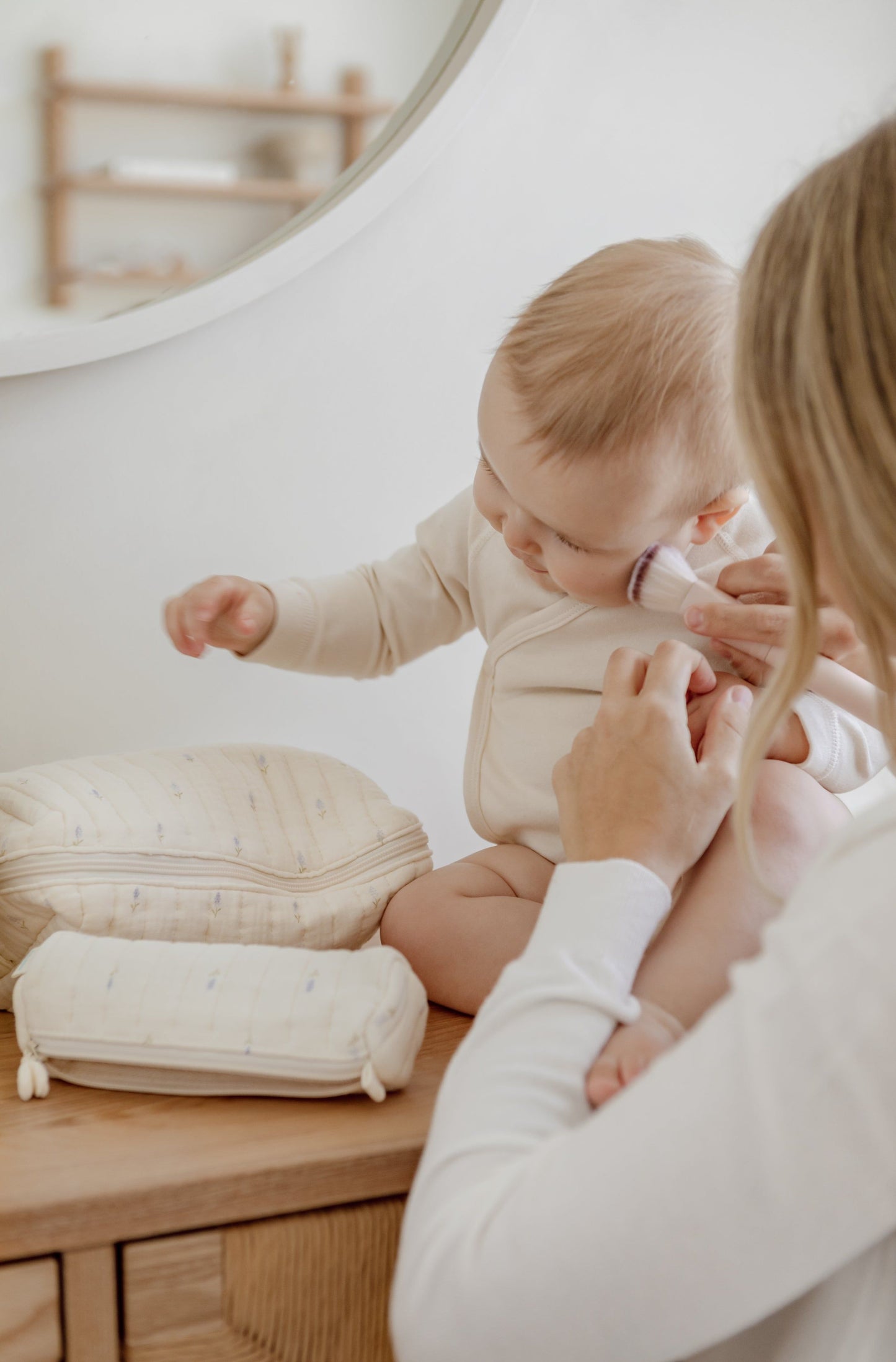 Soft Roll Pouch – Lavender Field